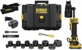 Dewalt DCE600D1K2 20V MAX Lithium-Ion Cordless Hydraulic Knockout Tool Kit with 1/2 in. - 2 in. Punches and Dies (2 Ah)